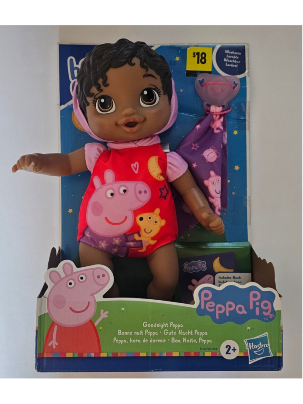 Baby Alive Peppa Pig Doll One Size Red and Purple